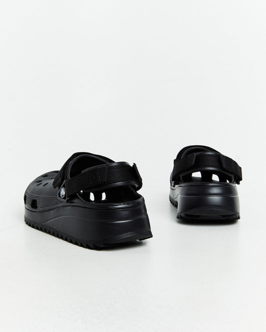 Crocs Classic Hiker Clogs (All Black)