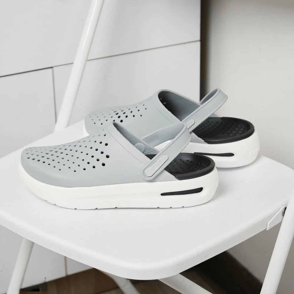 Crocs InMotion Clogs (Grey/Black)